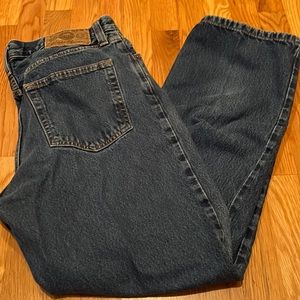 Eddie Bauer Straight Leg Blue Denim Jeans Men's 34x30